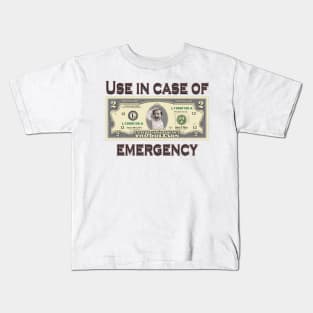 Two dollar Bill Kids T-Shirt